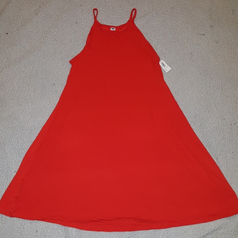Orange dress